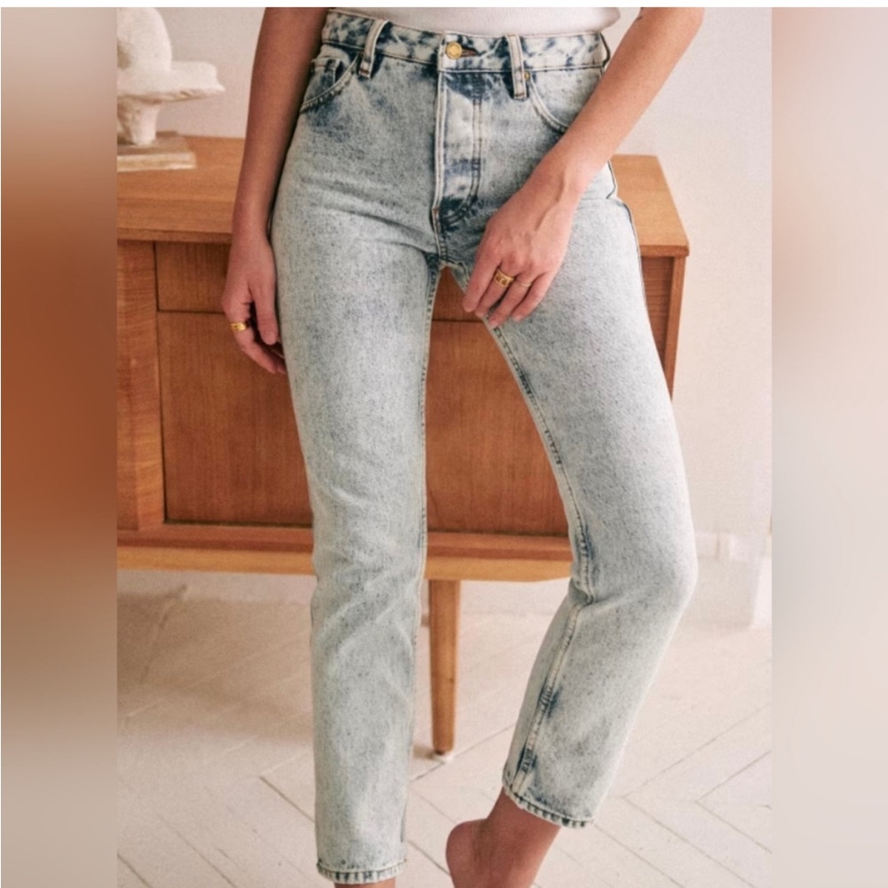 Sezane Brut Sexy jeans in Edge Blue